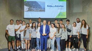 Llegada de la expedición "Ruta de Las Estrellas". Espacio Cultural de CajaCanarias © Aarón S. Ramos/CajaCanarias