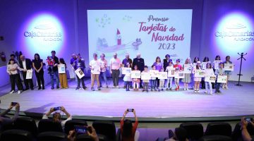 CajaCanarias Ganadores Premio Tarjetas Navidad