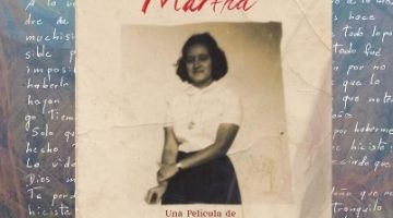 Cartel promocional de 'Amando a Marta', la película que se proyecta en la Casa de Colón el 5 de diciembre.