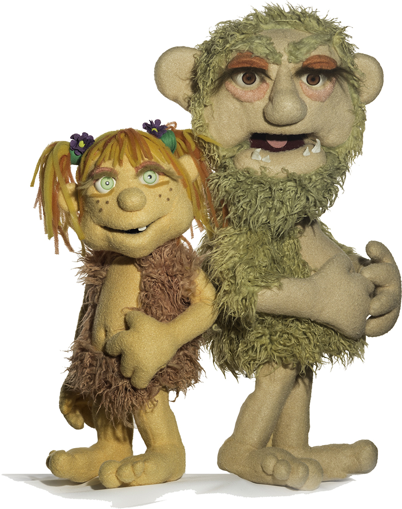 Imagen promocional de las marionetas de 'La isla viajera', de Bolina, teatro de títeres.