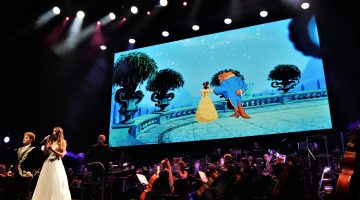 Los cantantes del espectáculo Disney, Magia y Sinfonía en uno de los ensayos en el Gran Canaria Arena (2)
