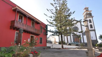 Vista exterior de la Casa-Museo Tomás Morales, en Moya.