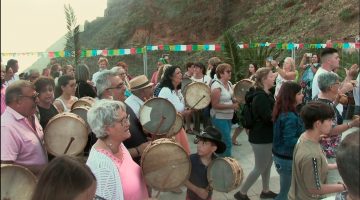 El tambor gomero no falta a los eventos populares de los gomeros