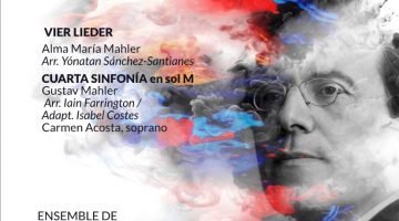 Cartel del concierto 'Mahler Universal'