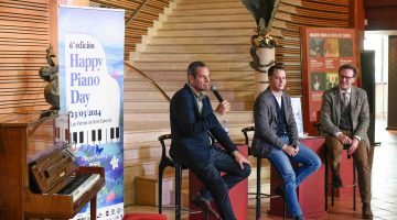 20.03.2024. Auditorio Alfredo Kraus. Presentación sexta edición Happy Piano Day. Las Palmas de Gran Canaria. Fotos : Eros Santana.