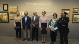Las Palmas de Gran Canaria 16/05/24. Presentación de la exposición Creando Colección. Cabildo de Gran Canaria/Ángel Medina G.
