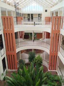 Interior del IES Villaba Hervás de La Orotava